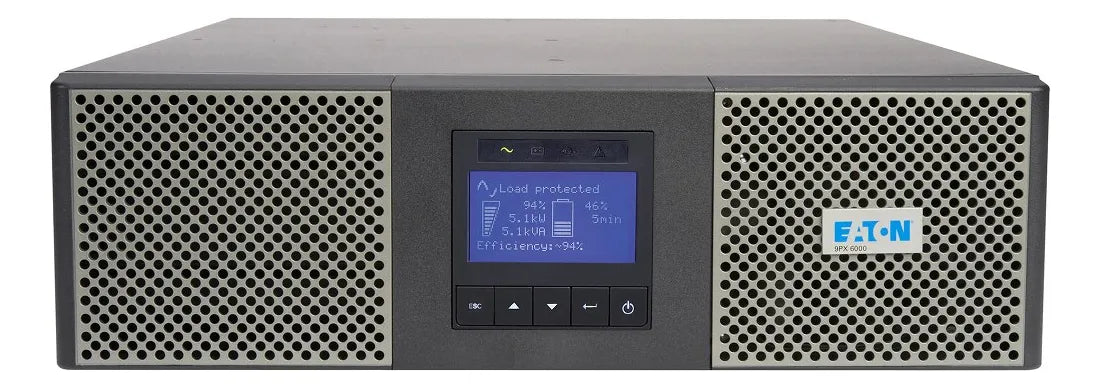 UPS EATON 9PX 6000I RT3U FP: 0,9 NETPACK / 9104-12609-KT2 / 9104-12609 UPS EATON 9PX 6000I RT3U FP: 0,9 NETPACK / 9104-12609-KT2 / 9104-12609